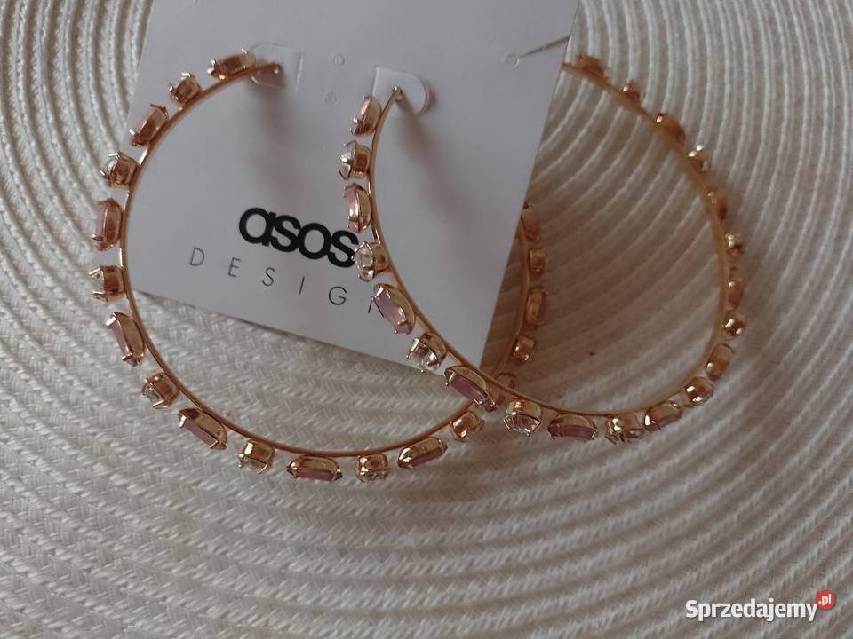 ASOSDuże okrągłe kolczyki bogato zdobione koła Dla kobiet małopolskie Kraków