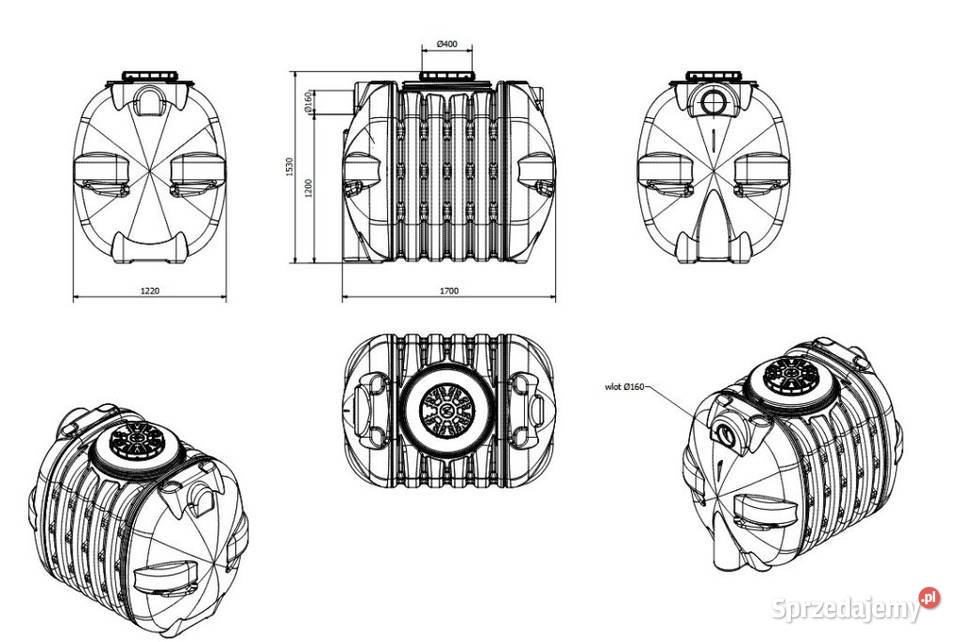 ZBIORNIK NA SZAMBO 2000L AQUABIN ATESTOWANY Skierniewice