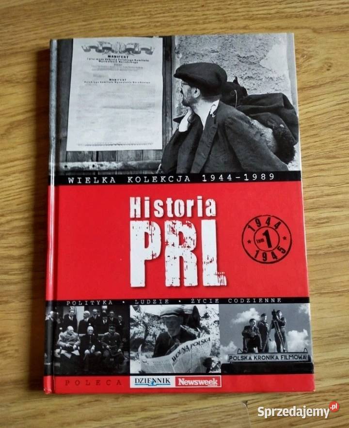 Numer 1 książka Historia PRL kolekcja 1944 - 1989