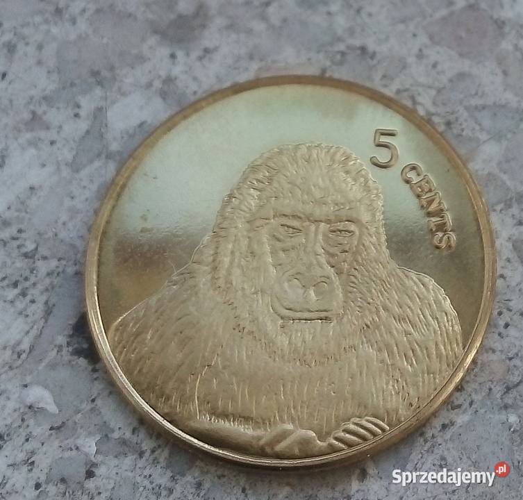 KIRIBATI 5 CENTS 2003 r MAŁPA mazowieckie Legionowo