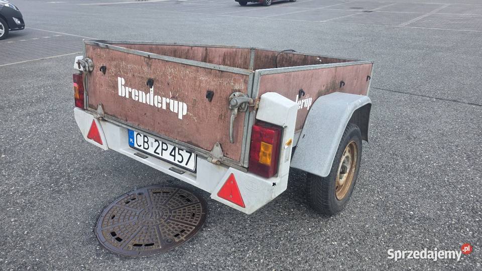 Sprzedam przyczepkę samochodowa marki Brenderup Bydgoszcz sprzedam