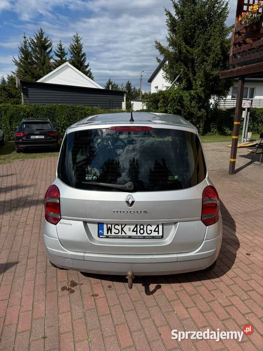 Renault Modus 12 benzyna nieuszkodzony Sokołów Podlaski