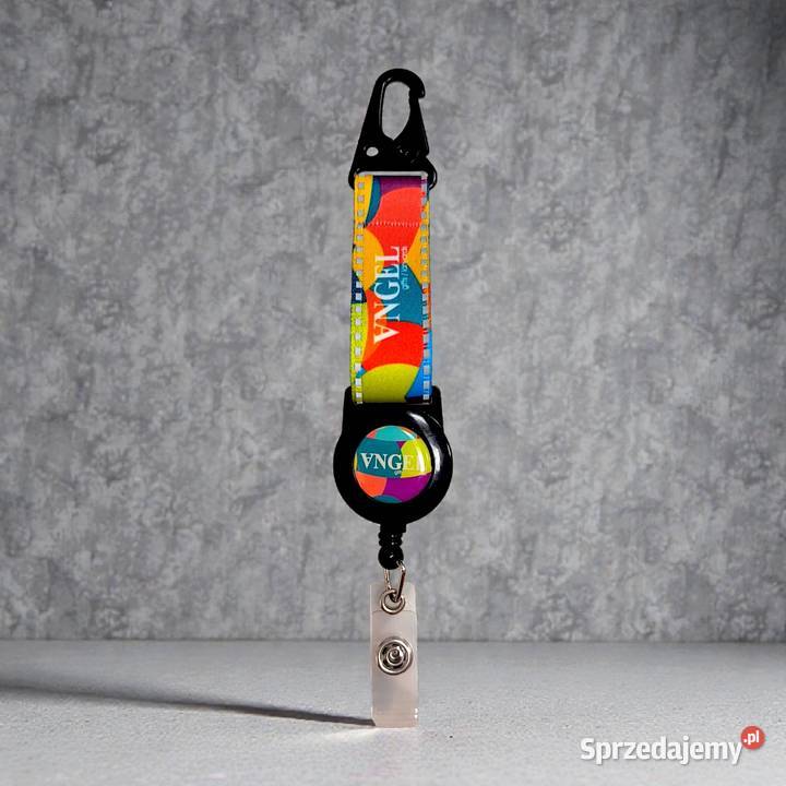 Smycz z wszytym skipassem smycze z nadrukiem Warszawa