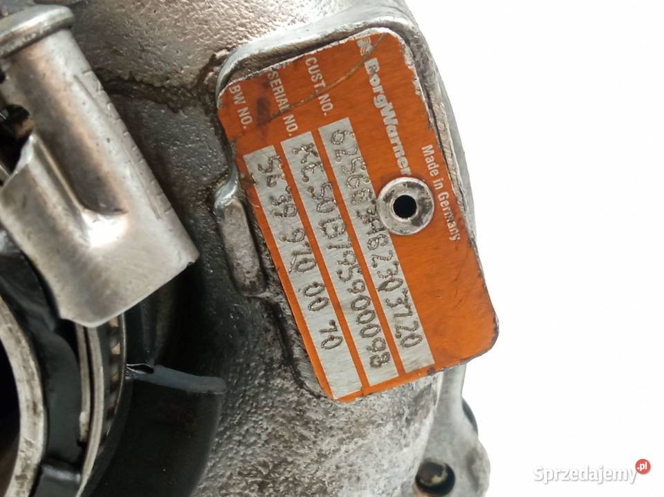 TURBOSPRĘŻARKA 54399700070 15 DCI Nissan Tiida I