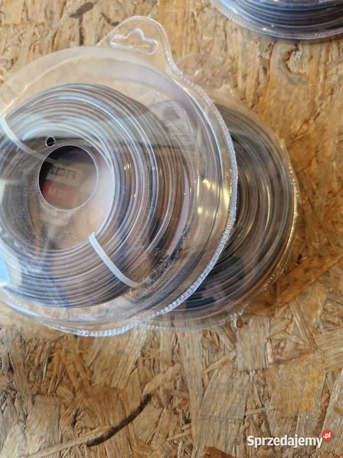 ŻYŁKA TNĄCA DO KOSY WZMACNIANA z DRUTEM 27x50m Głogowa