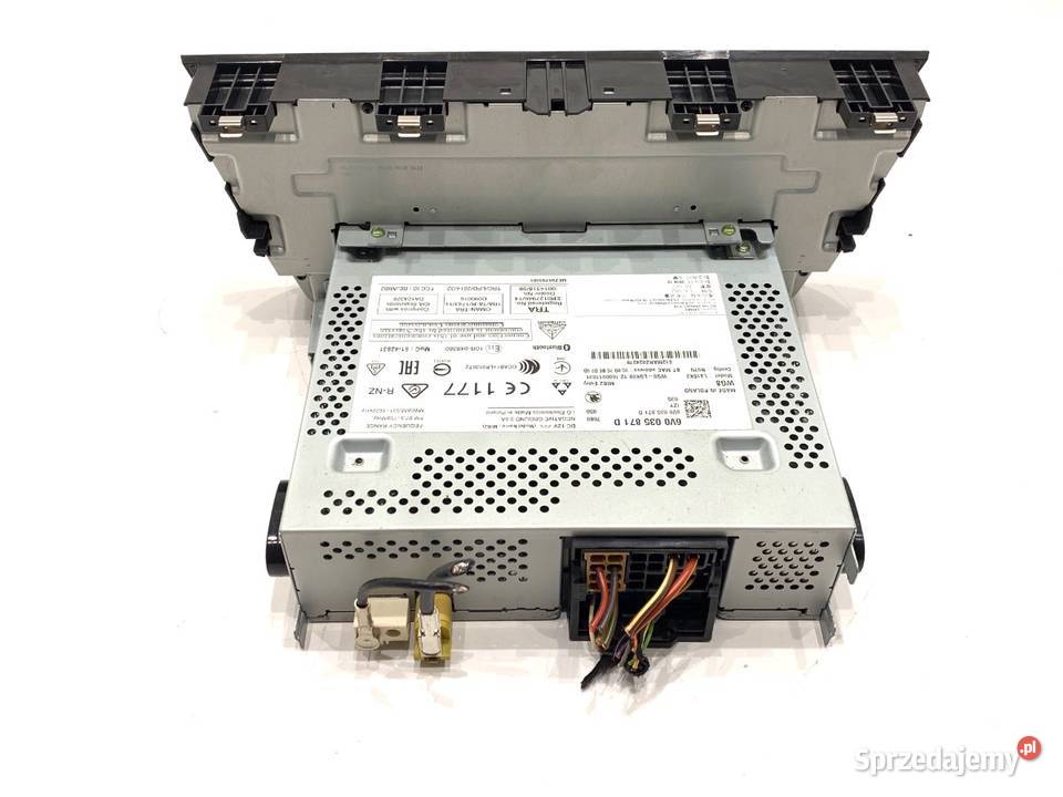 RADIO SKODA FABIA III 6V0035871D ODTWARZACZ