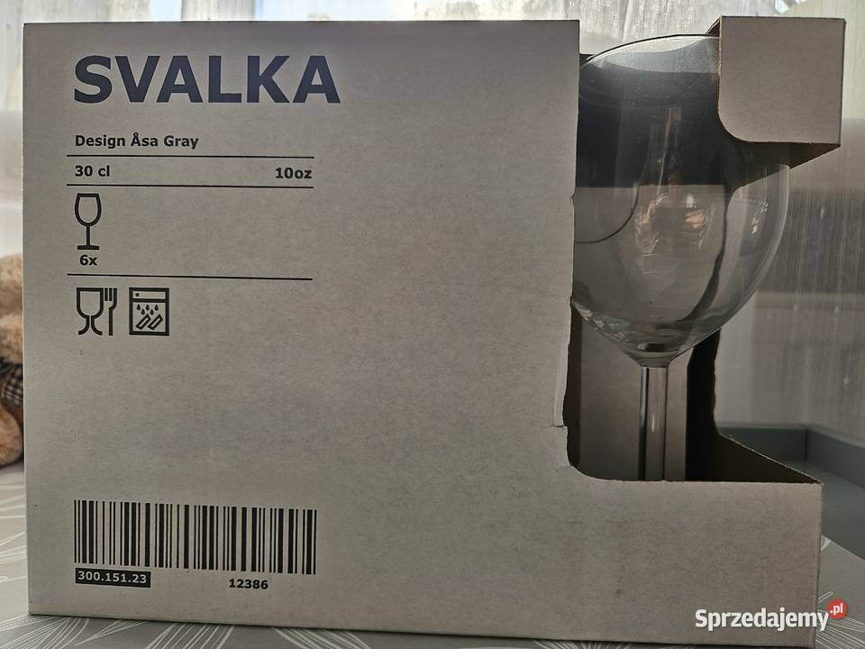 Kieliszki IKEA dwa modele Kraków