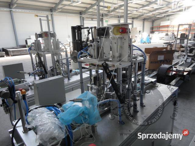 Linia do produkcji maseczek ochronnych Magnice