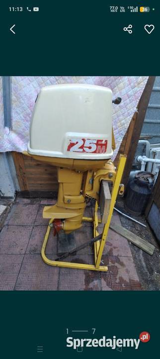 SPRAWNY PRAWIE NIE UŻYWANY SILNIK ZABURTOWY DE Pływanie łódzkie Łódź