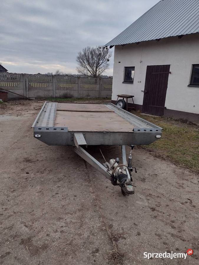 Przyczepa Laweta Boro 5 metrów 2700 dmc 2100kg Przyczepy i naczepy