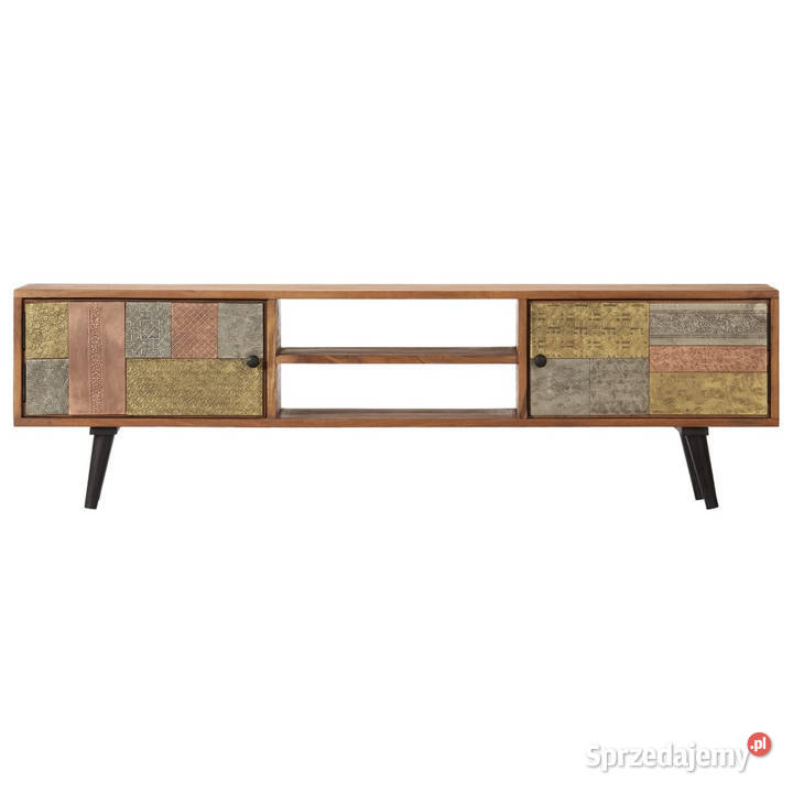 Szafka pod TV 140x30x40 lite drewno akacjowe Warszawa