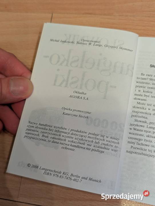 Słownik angielskopolski 20 000 haseł angielski Gdynia