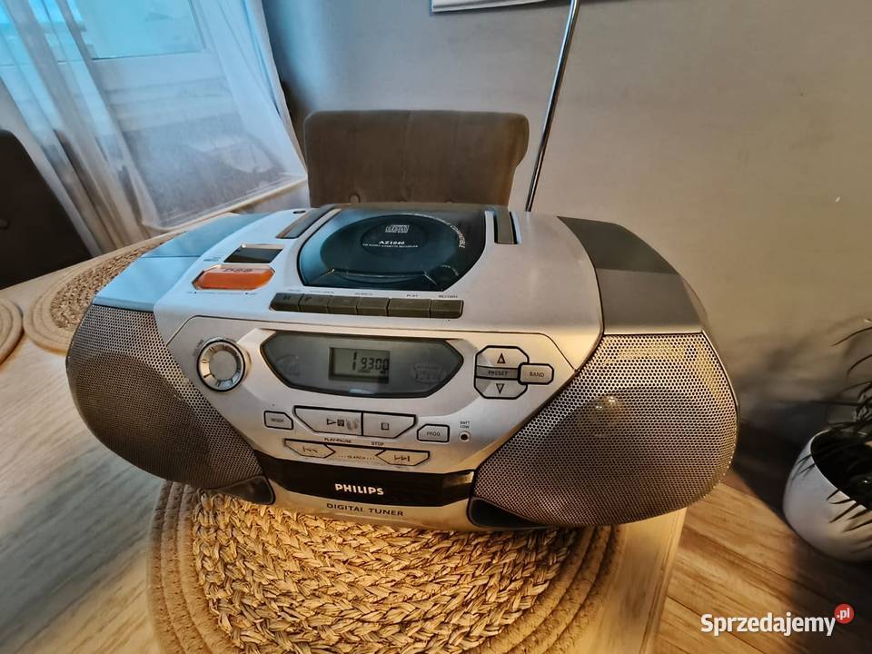 Boombox Philips AZ 1040 XBass CD FM digital Tychy