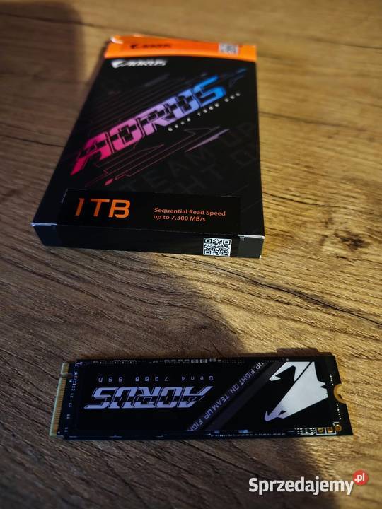 SSD m2 1 Tb Aourus 1 TB Łask sprzedam