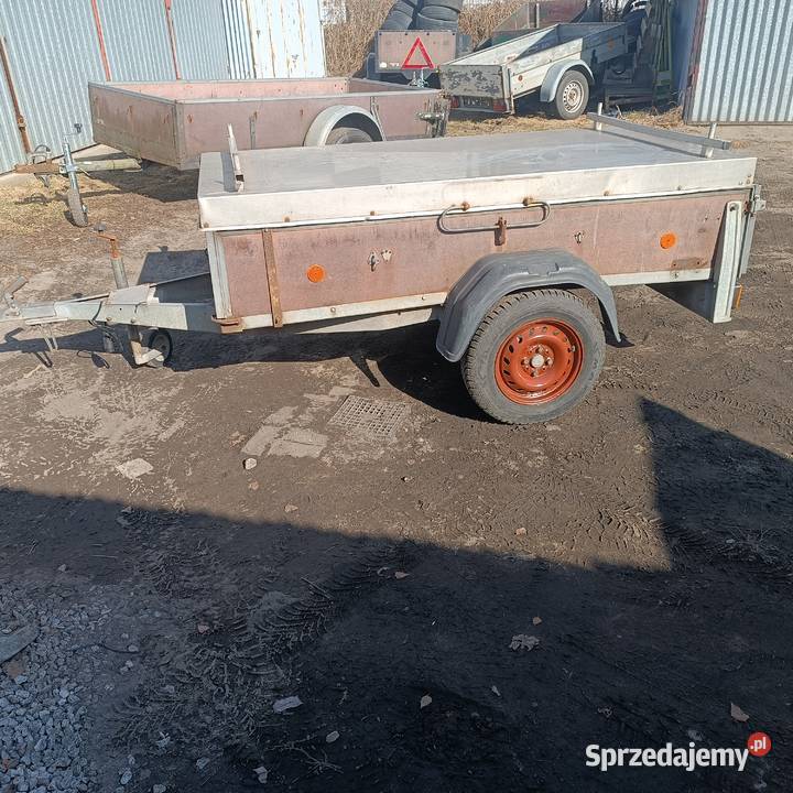 Przyczepka samochodowa lekka z zabudową Bydgoszcz sprzedam
