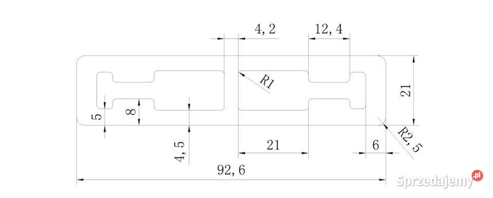 SZTACHETA KOMPOZYT KOMOROWA SEQO BB92H20 słoje Ostrzeszów