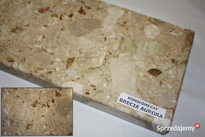 Parapety wewnętrzne konglomerat aglomarmur Gaszowice