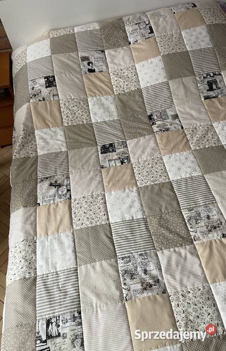 Narzuta patchwork 150205 Beżowa Olsztyn