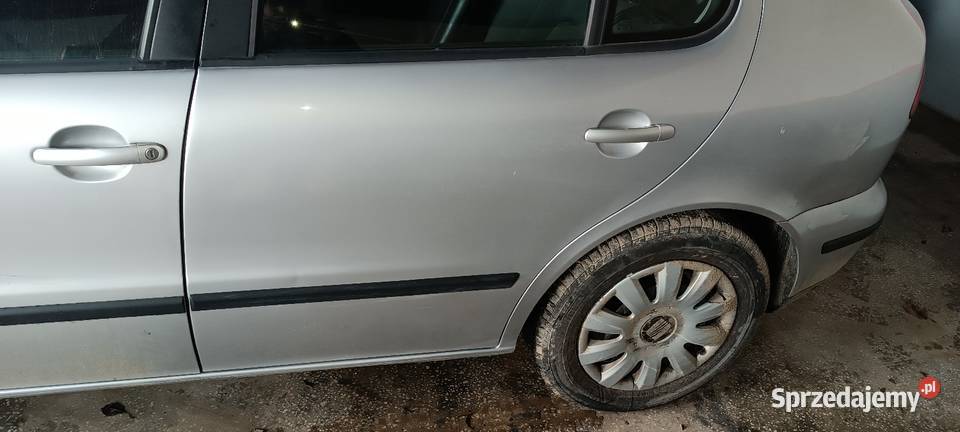 Tylnie lewe drzwi seat Leon 1 LS7N kąpletne osobowe Drzwi Morawica