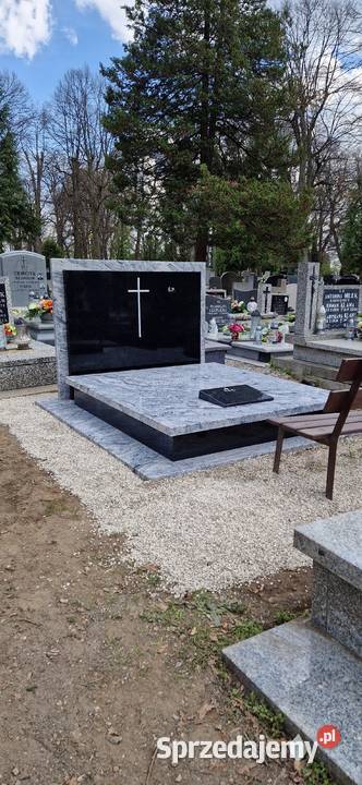 Nagrobek podwójny PREMIUMwhiscount whiteszwed