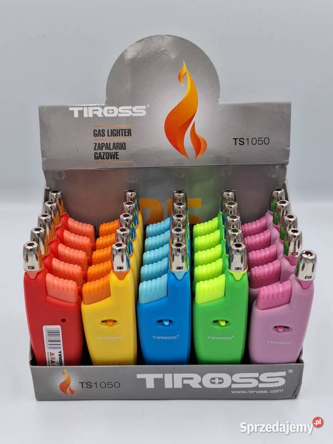 Zapalarka gazowa Tiross wysuwana 25 sztuk Kielce