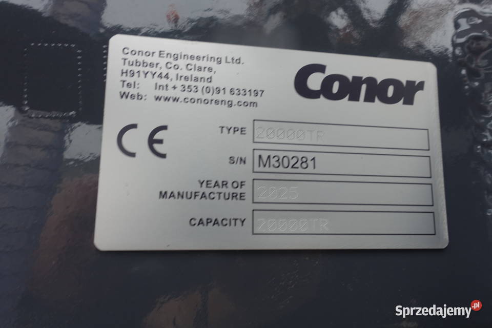 Conor 20000 TR wóz asenizacyjny beczkowóz beczka