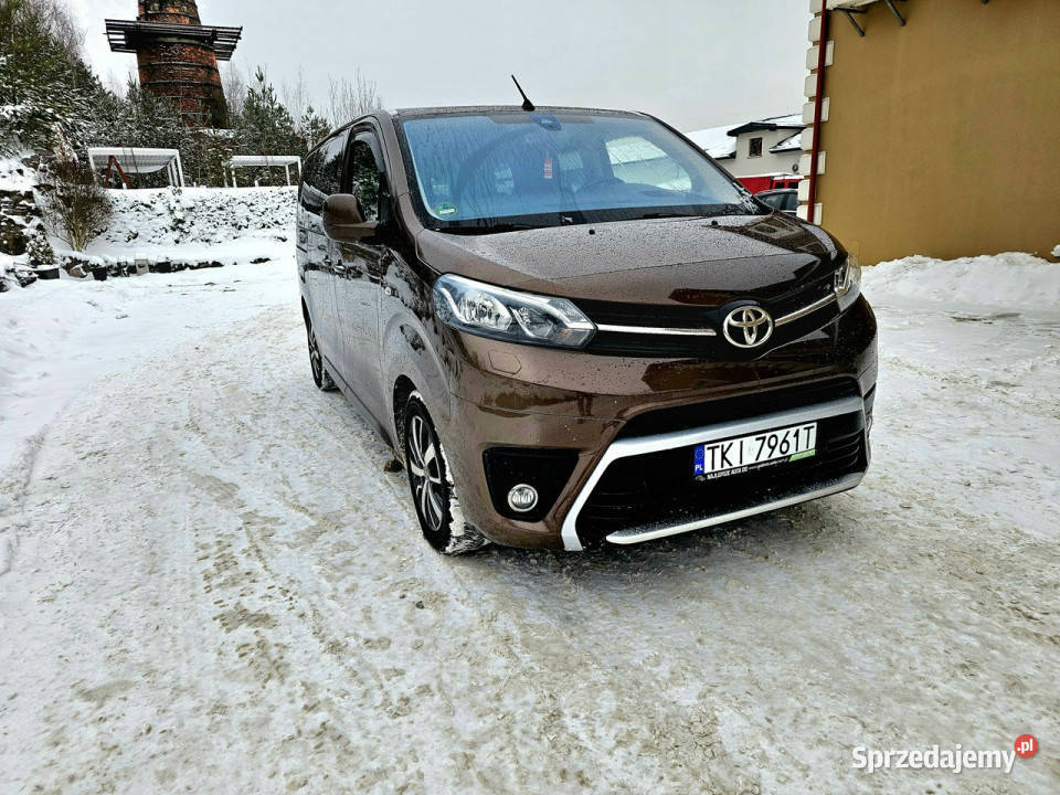 Toyota Proace Verso 20 D 177 Automat Bliss nieuszkodzony Zagnańsk