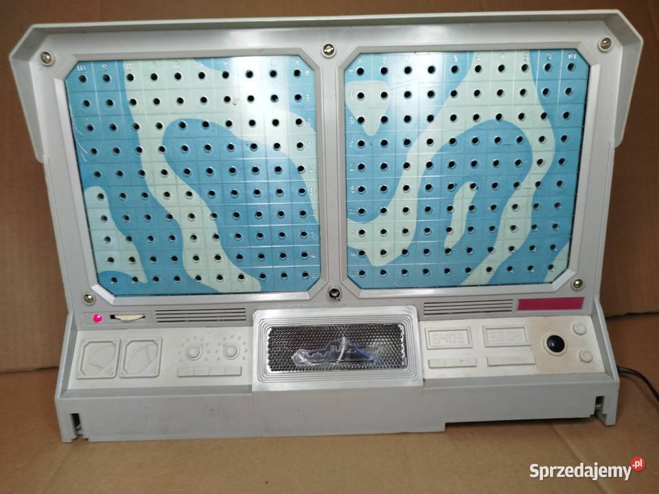 Gra w statki MORSKI BOJ ZSRR Oryginalna z lat 80 Zgierz