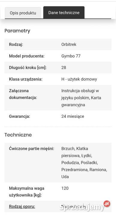 Orbitrek Wodzisław Śląski