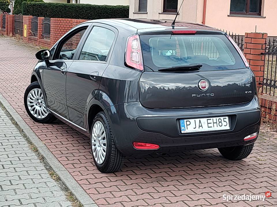 FIAT PUNTO EVO SALON Zarejestrowany w Polsce wielkopolskie Leszno