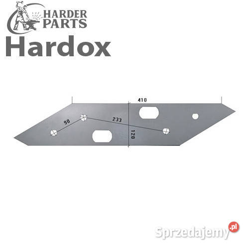 Płoza długa HARDOX 177319P części do pługa Suwałki