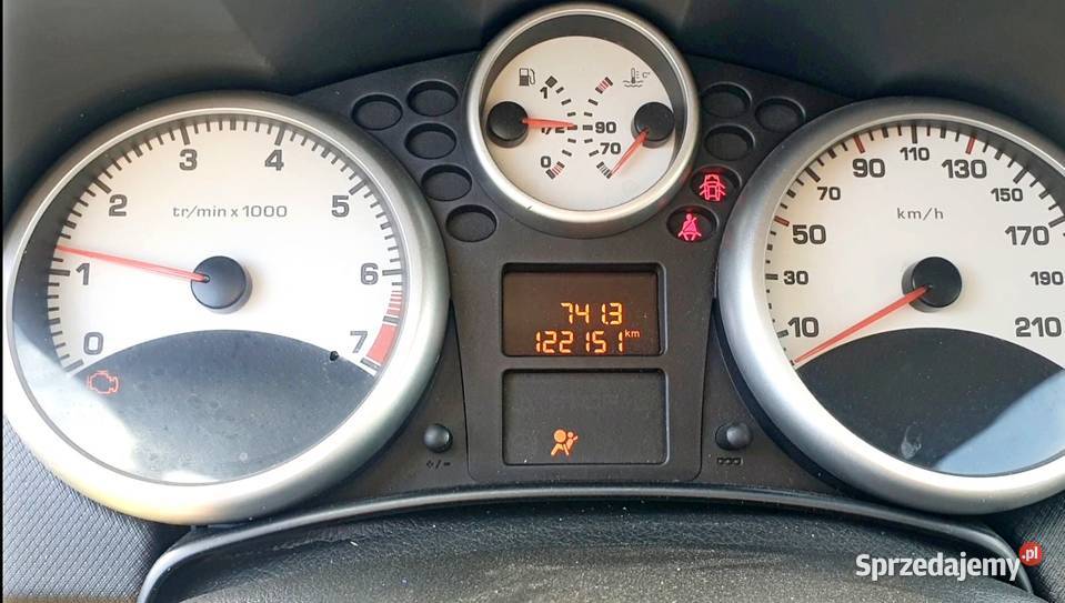 PEUGEOT 207 14 benzyna LICZNIK ZEGAR 9666132380 Radom