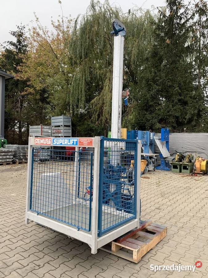 Winda budowlana wyciąg Steinweg Superlift 15 m Poznań sprzedam
