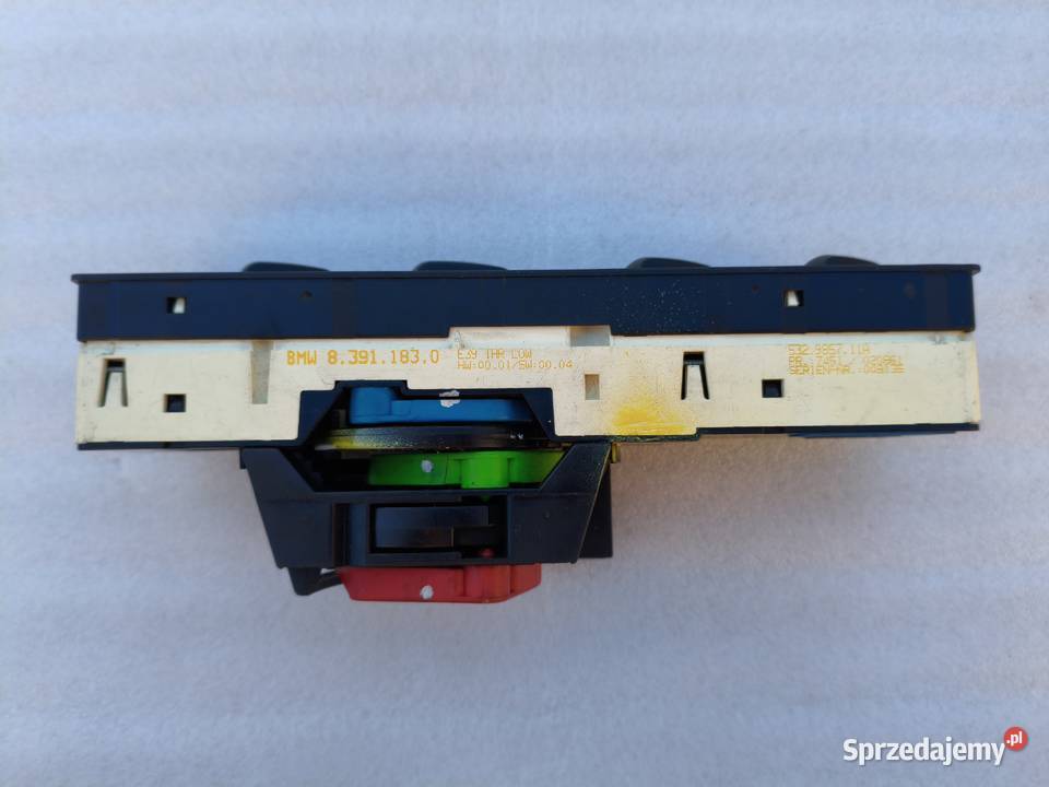 Panel Klimatyzacji Nawiewu BMW 5 E39 8391183 mazowieckie