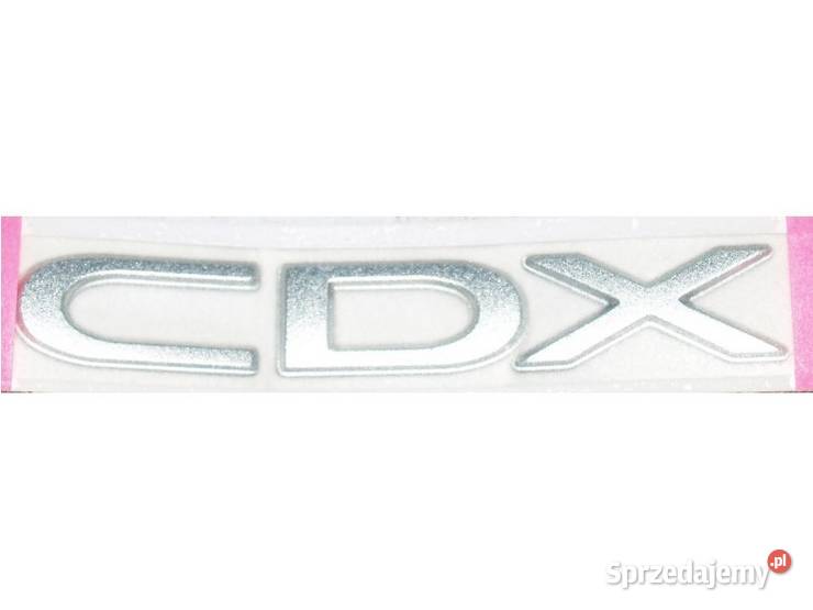 Emblemat Logo Napis Znak CDX Rezzo Tacuma Daewoo Szczecin