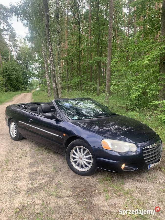 Sebring Cabrio gaz lift Zarejestrowany w Polsce Siedlce