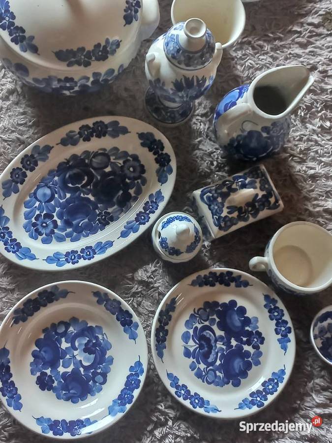 Sprzedam fajans Włocławek około 70 sztuk Porcelana i szkło