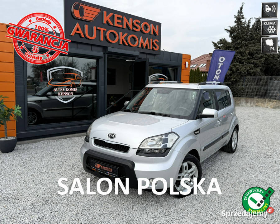 Kia Soul Polski Salon Bezwypadkowy Doinwestowany klimatyzacja Soul Bydgoszcz