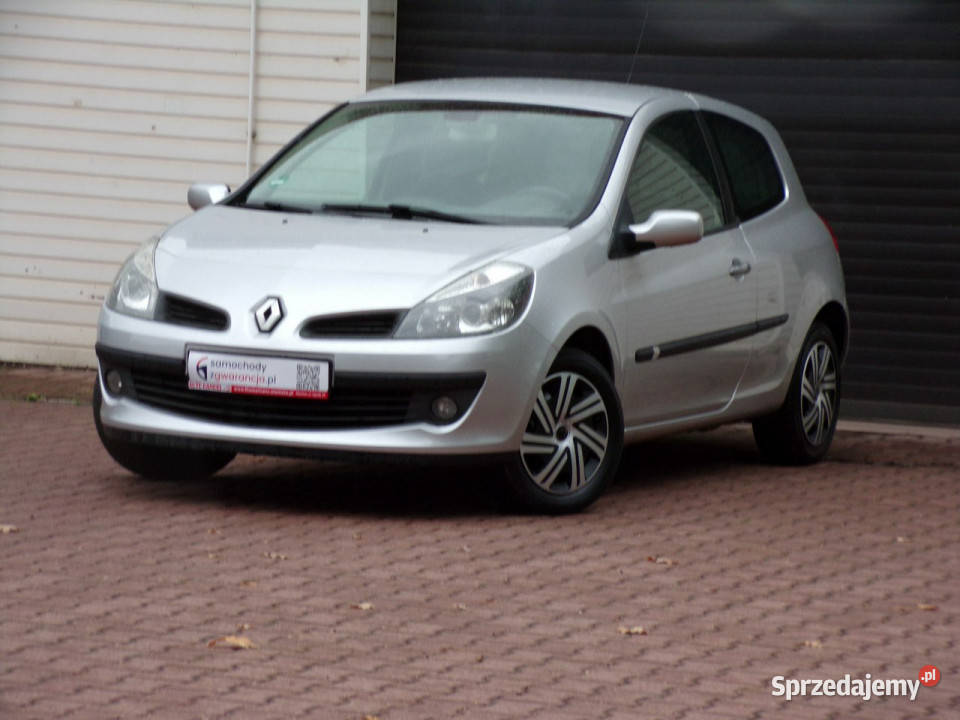 Renault Clio Klimatronic Gwarancja 16 112 III srebrny Mikołów