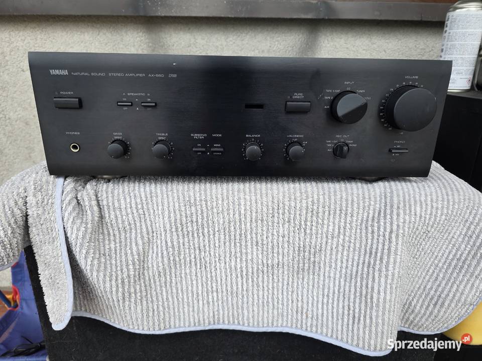 wzmacniacz yamaha ax550 klasyka gatunku stereo śląskie