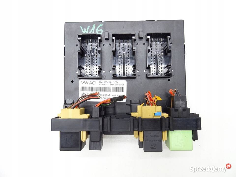 STEROWNIK MODUŁ KOMFORTU 1K0937087AK SKODA YETI
