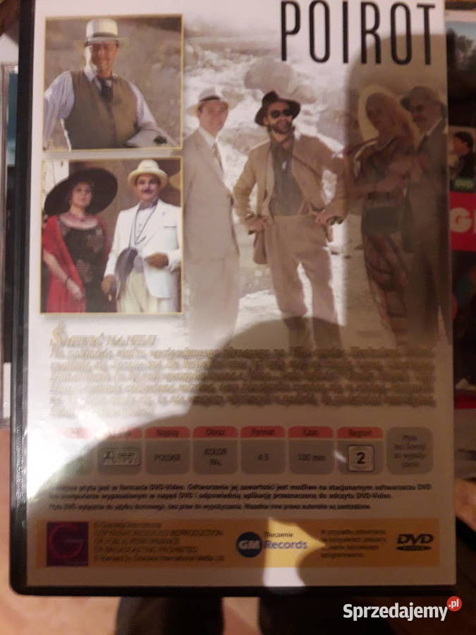DVD Agatha Christie Poirot 19 Śmierć na Nilu Warszawa