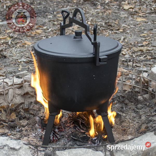 Kociołek żeliwny emaliowany 10L kociołek opolskie Opole