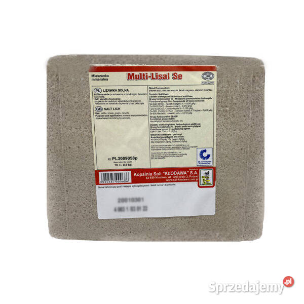 LIZAWKA SOLNA LISAL SE selen magnez cynk jod Kartuzy