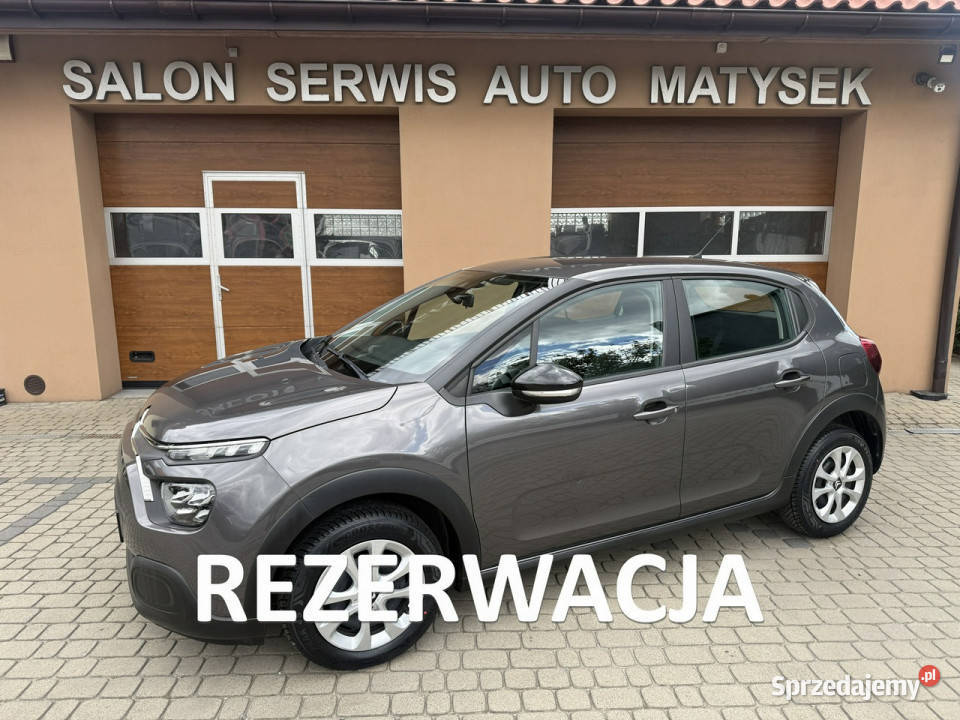 Citroen C3 Rezerwacja III 2016 isofix C3 Orzech