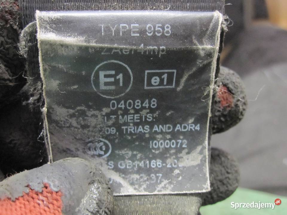 LAND ROVER DISCOVERY 08r pas bezpieczeństwa Kielce