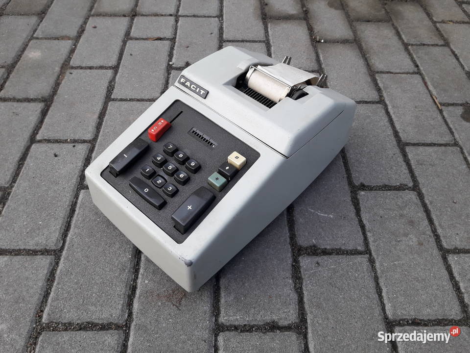 Stara maszynka maszyna do liczenia FACIT Mesko