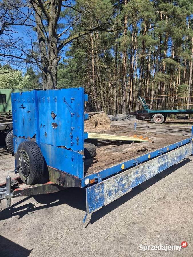 Przyczepa Hapert 400x180 Alu burty 2000 dmc 1490kg Krosno Odrzańskie