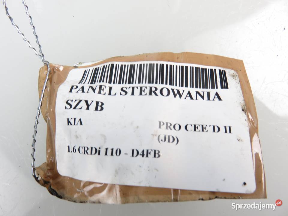 PANEL SZYB KIA PRO CEED II 93570A2100 Panele sterowania, przełączniki małopolskie