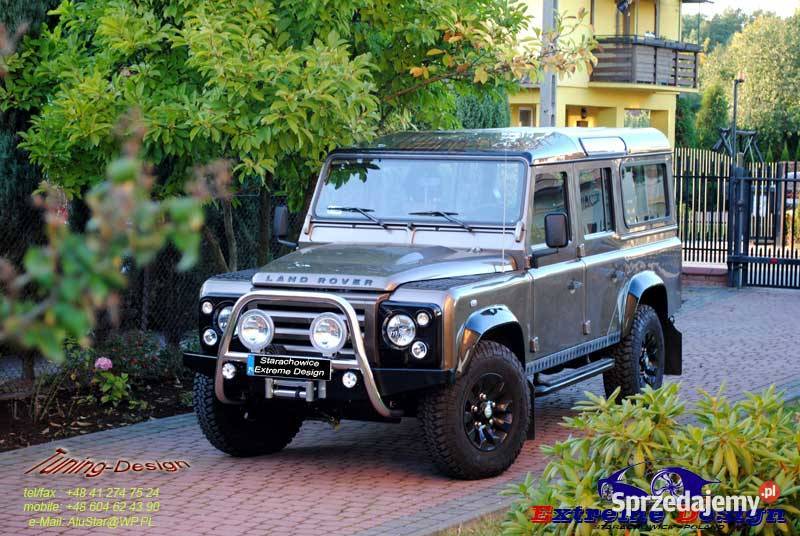 Orurowanie Landrover przód boki Orurowanie Warszawa